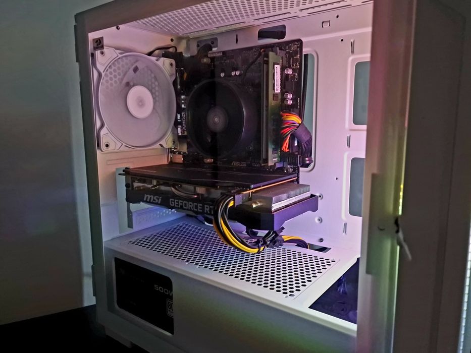 PC Gaming AMD Ryzen 5 1600 AF | NVIDIA RTX 2060 6GB | 16GB RAM | SSD 480GB + HDD | Carcasa Alba