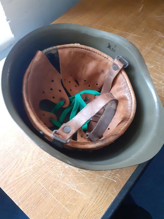 Cască militară cehoslovacă Model 53, fabricată 1958, rară, colectie!