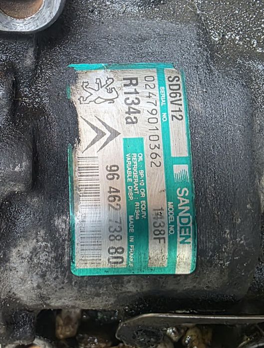 Compresor Ac Peugeot 206/207/307 Citroen