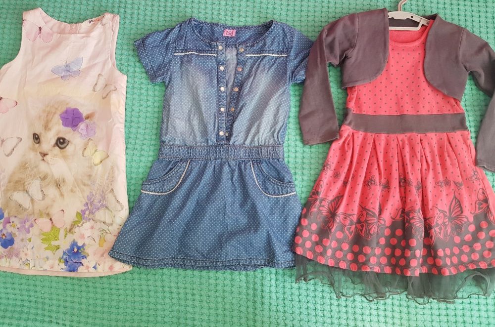 Детски рокли за 5-6 год