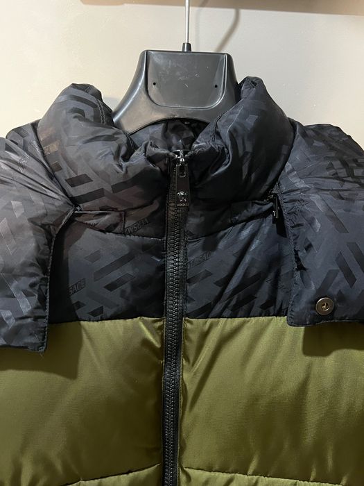 Мъжко зимно яке Versace Monogram-print Puffer Jacket