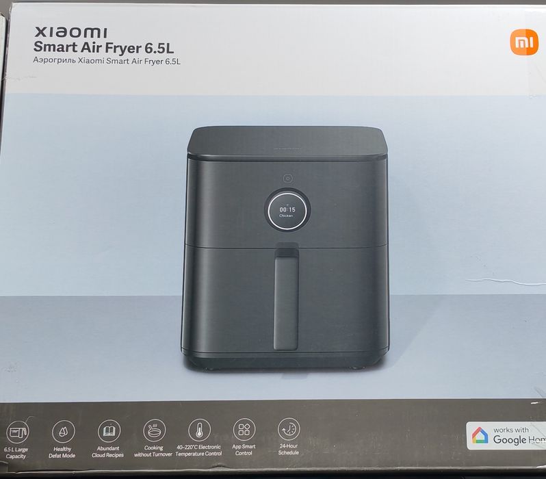 Аэрогриль Xiaomi Smart air Fryer 6.5L  Умный Аэрогриль фритюрница