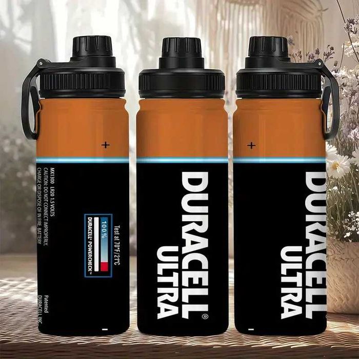 Sticla termica cu pereți dubli  Duracell 600 ml