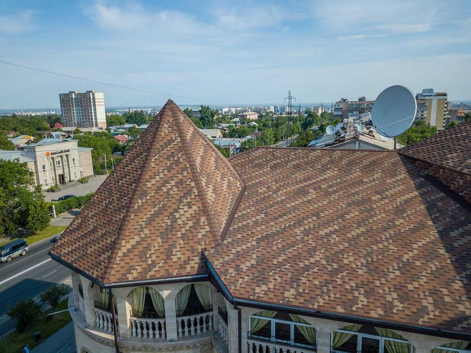 Кровля АНДУЛИН Гибкая черепица ТехноНиколь Катепал крыша