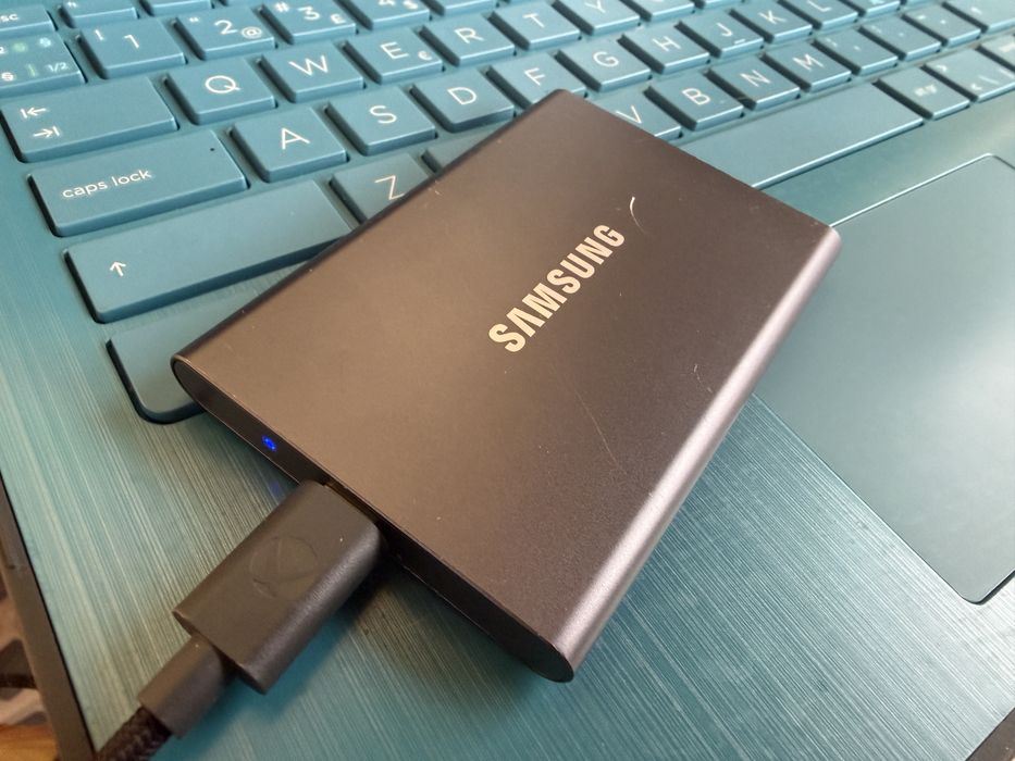 SSD Portabil Samsung  T7 USB 3.2 Gen.2 500GB