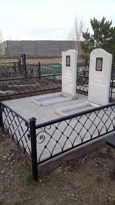 Уборка могил ,покраска оградок