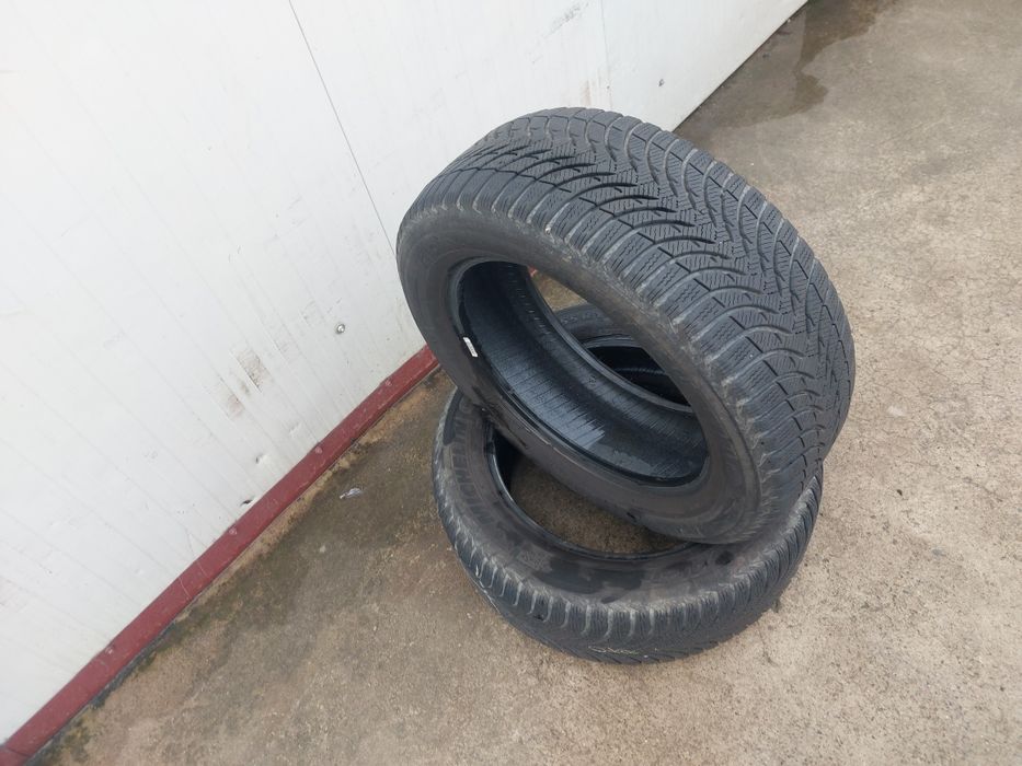 125 lei bucata! Doua anvelope M+S/IARNA 215 55 r16 Michelin