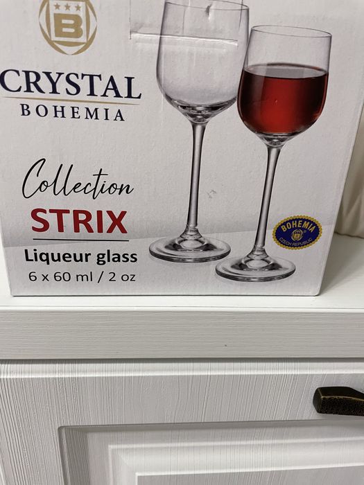 Set 6 pahare Cristal