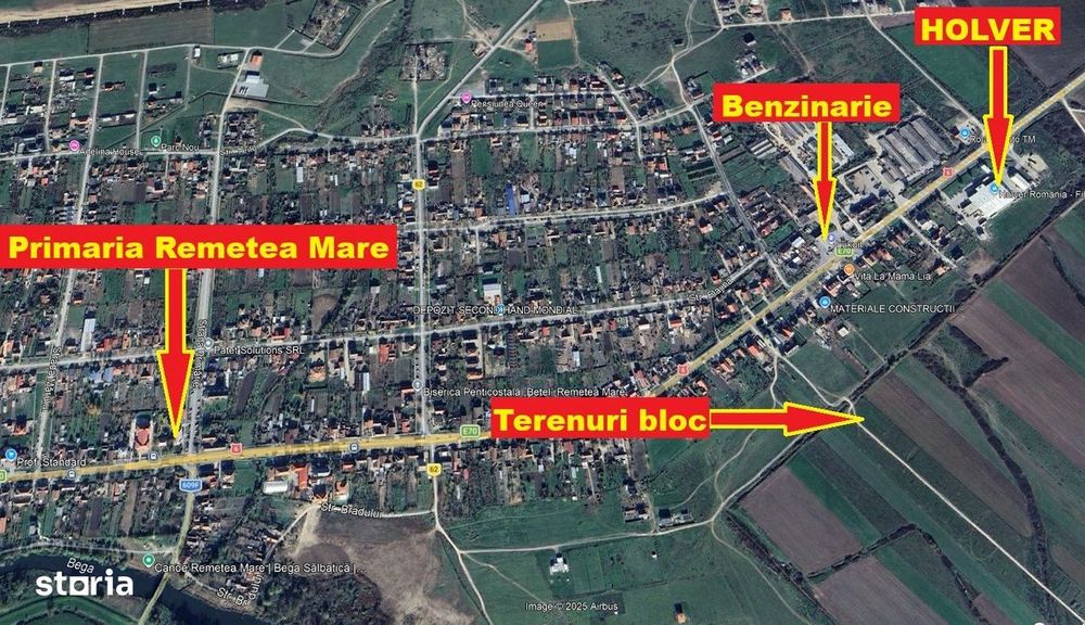 Remetea Mare - teren locuinte colective si servicii - toate utilitatil