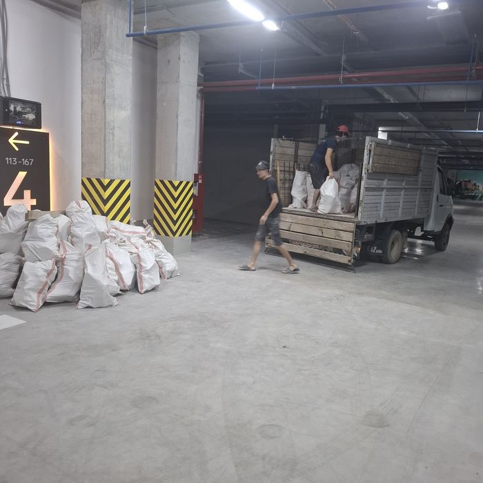 Вывоз мусор паркинг