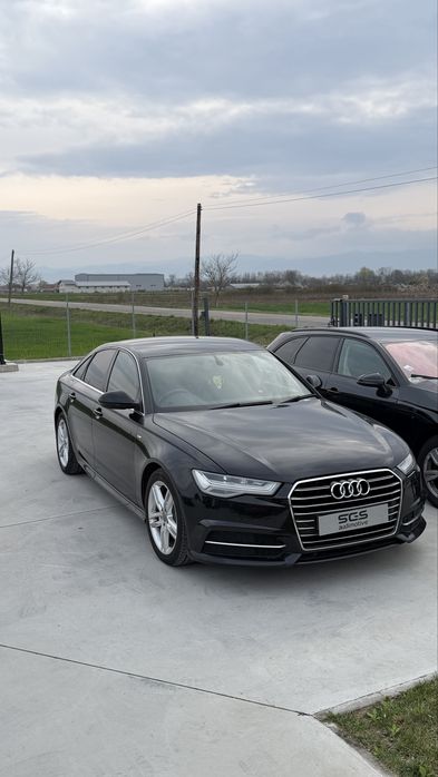 Bot complet fata completa Audi A6 C7 capota bara fata trager aripa far matrix bixenon