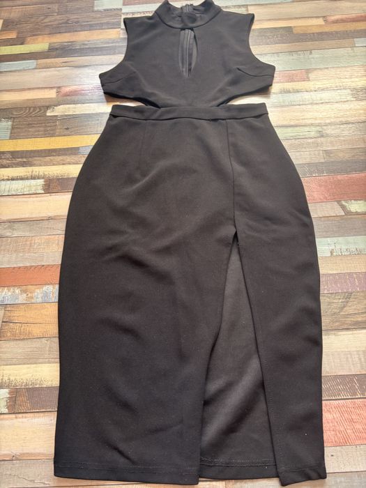 Черна парти рокля