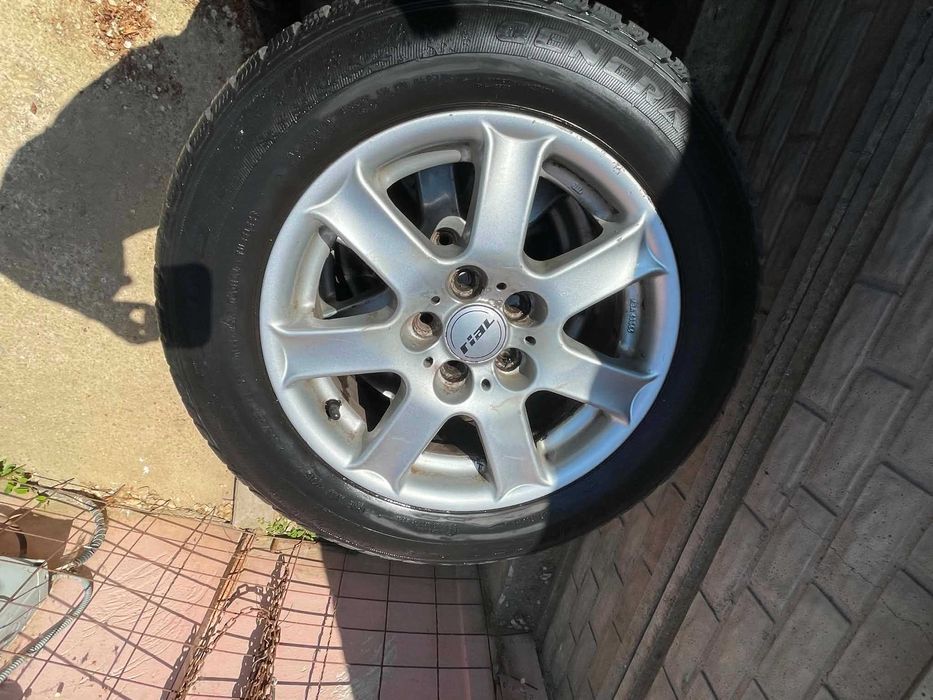 De vanzare genti 5x112 anvelope 195/65/15 M+S