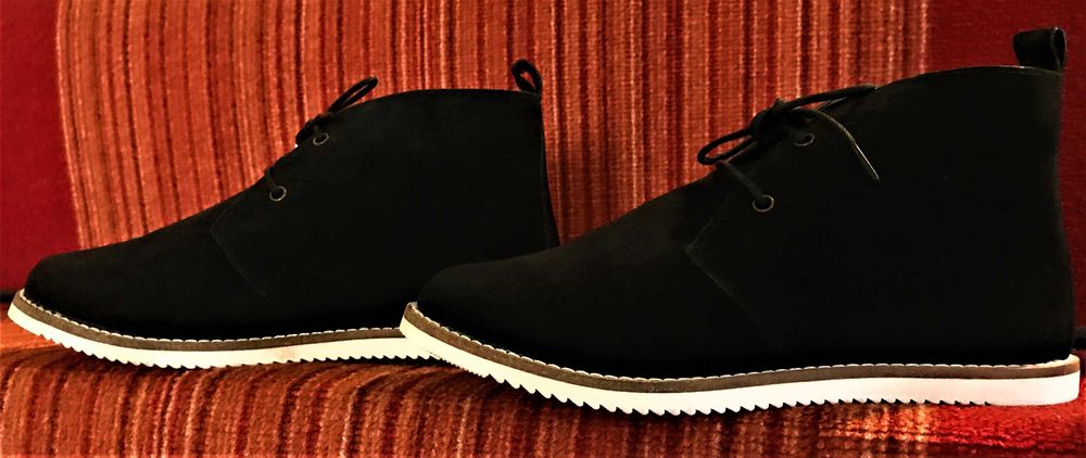 Botine CARLTON LONDON, piele de culoare neagra