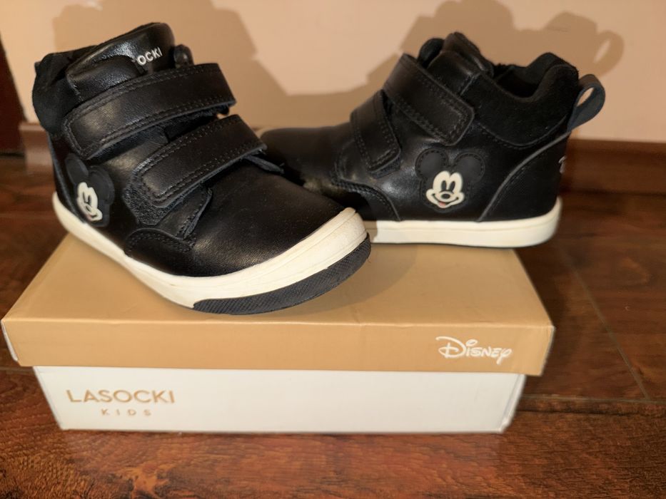 Lasocki Mikey Mouse естествена кожа ватирани боти