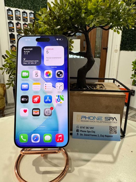 iPhone 15 Pro Max 256Gb 89% - Din magazin,cu garantie!