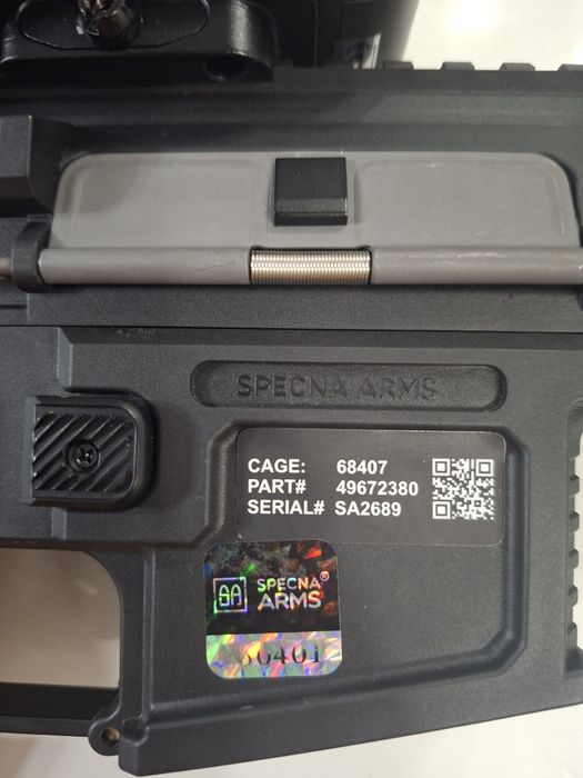 Specna Arms SA-F05-RL FLEX™ Gen.2 Light Ops Stock/New Receiver HAL ETU™ Olive airsoft Carbine