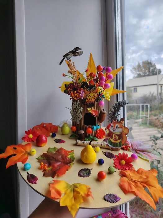 Поделки в школу в садик