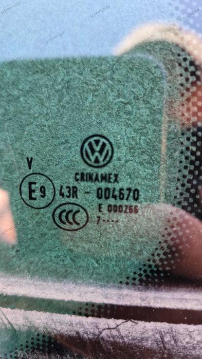 Geam fix ușă stânga spate Golf 5 combi cod 43R 004670