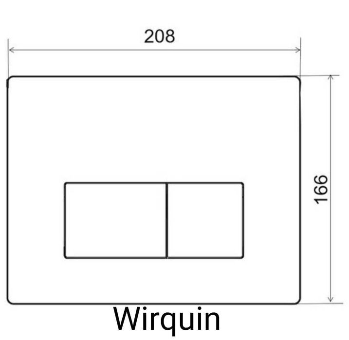 Clapete WC incastrat