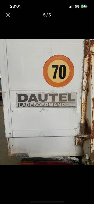 Падащ борд Dautel