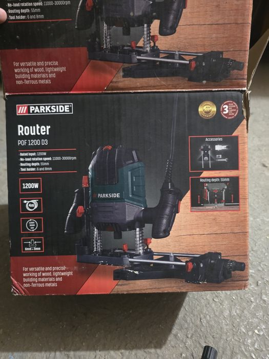 Vand router/freza Parkside