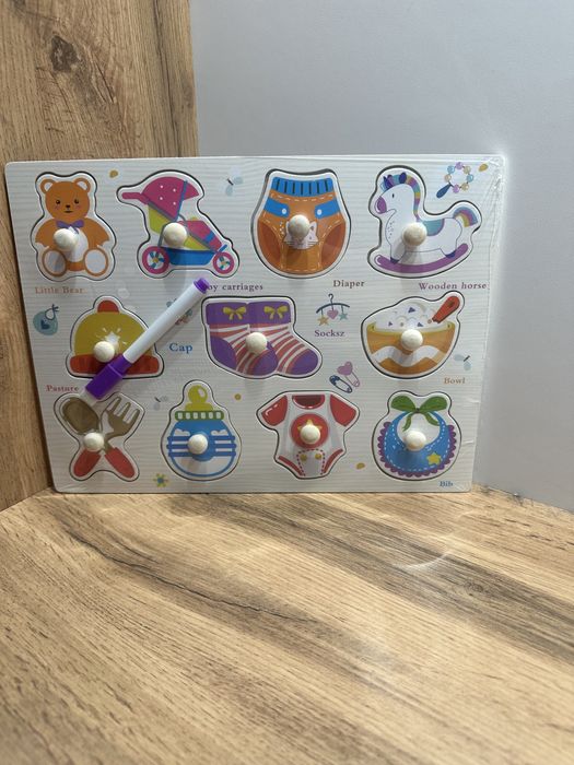 Деревянные развивающие игрушки