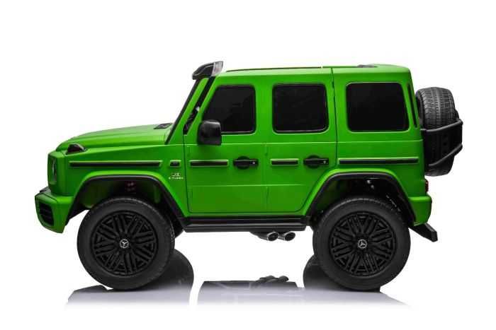 Masinuta electrica pentru 2 copii Mercedes G63 4x 200w 24V, 14Ah Green