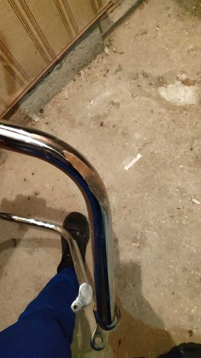 Harley crash bar Softail