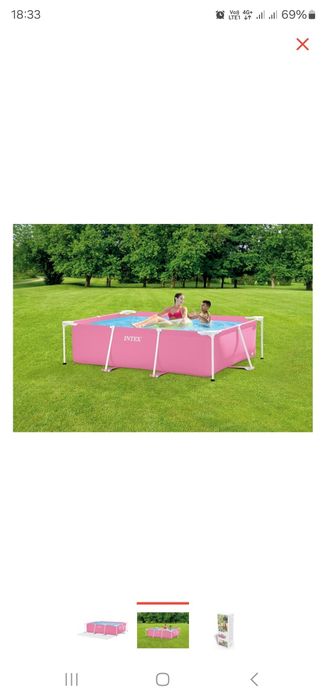 Бассейн каркасный