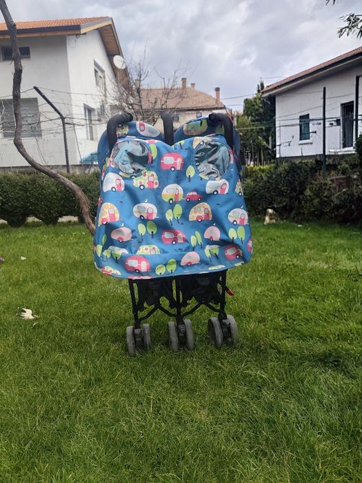 Детска лятна количка за близнаци Сosatto