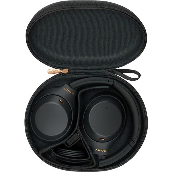 Casti SONY WH-1000XM4, Bluetooth, NFC, Over-Ear, Microfon, Noise Cance