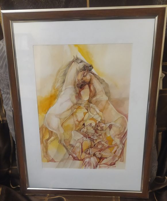 Авторкска картина "Коне"