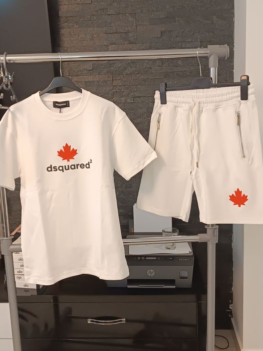 Compleu bărbați tricou și pantaloni scurți disquared