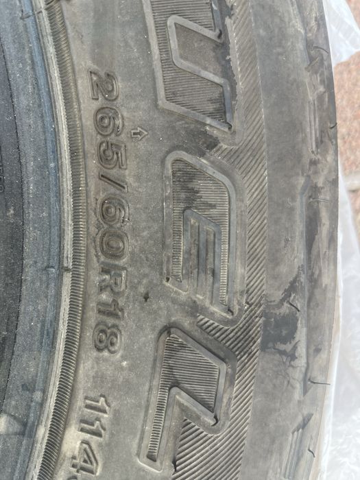 265/60/R18 bridgestone