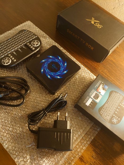 Тв смарт бокс X96 Qmax 4 Gb Ram