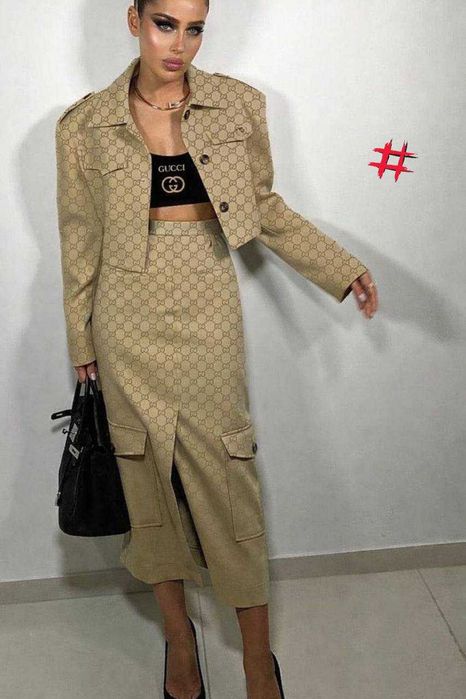 Compleu cu fusta dama