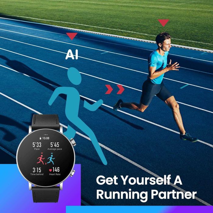 Smartwatch AMAZFIT GTR 3 PRO,editie limitata,negru/maro,sigilat