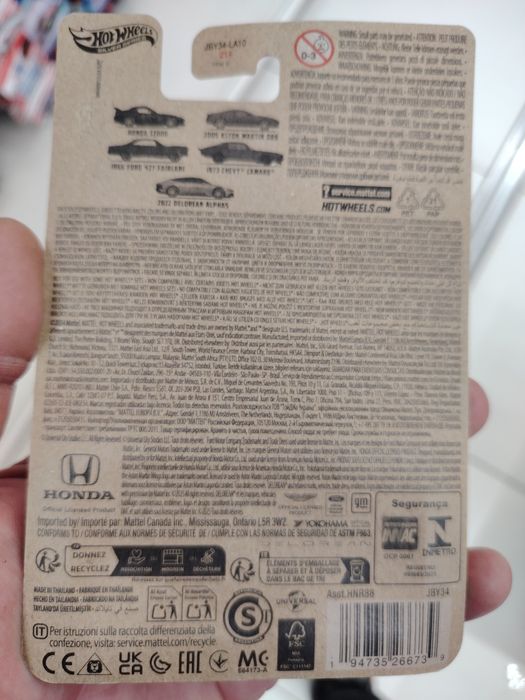 Кола Hot Wheels Honda S2000