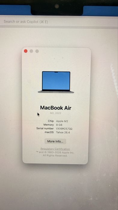MacBook Air M2 256