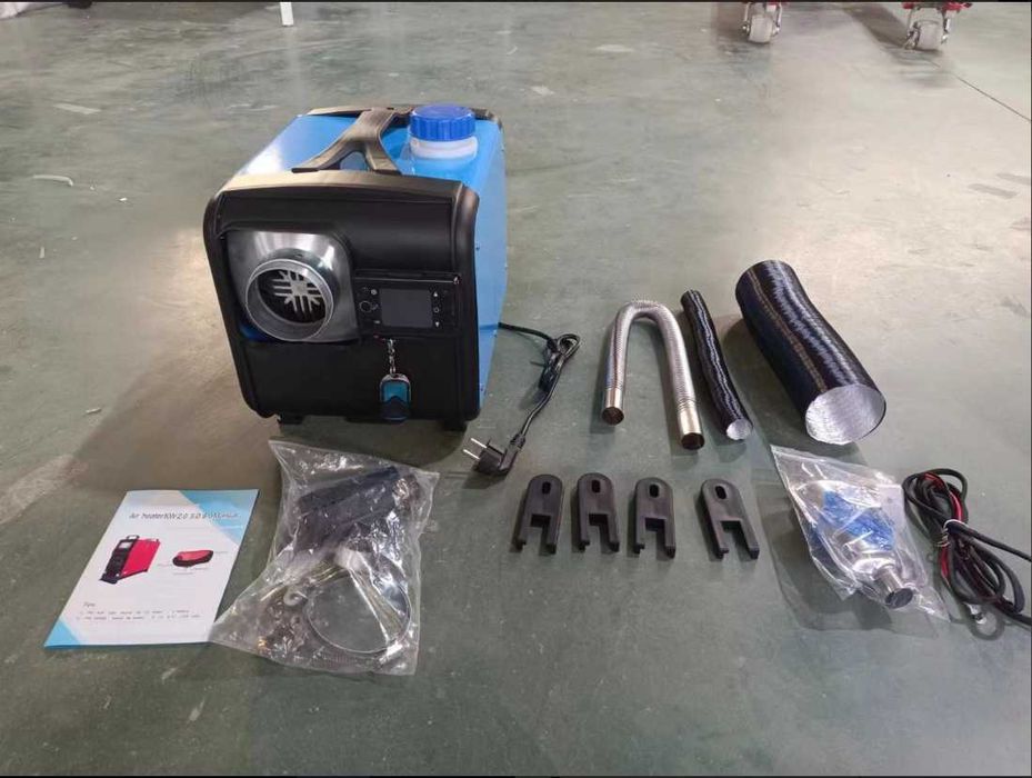 Дизелова печка 8 KW, 12V, 220V, Преносима, дисплей и дистанционно