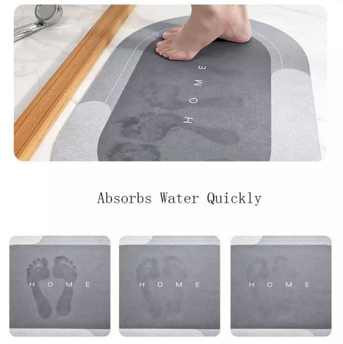 Неплъзгаща постелка за баня Digital One , Абсорбиращо килимче