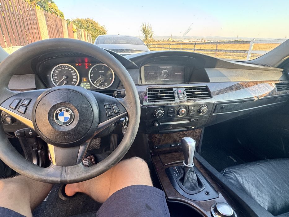 Vand Bmw e60 530D automat trapa head up display logic 7 m pachet