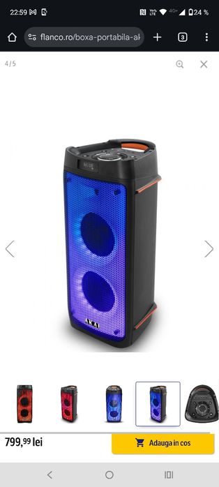 Boxa Akay  Party Box 810