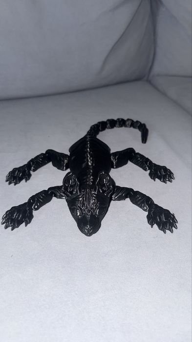 Шарнирная кошка Сфинкс-Скорпион / Игрушка-антистресс 3D