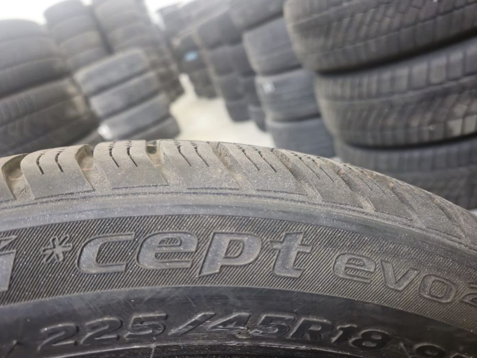 4 anvelope iarna Hankook Runflat 225 45 18 ca și noi