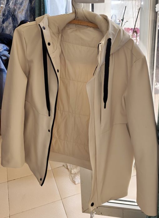 Зара Zara  Technikal hooded jasket
