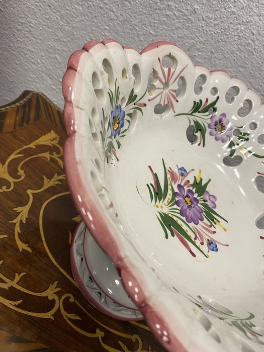 Италианска порцеланова фруктиера