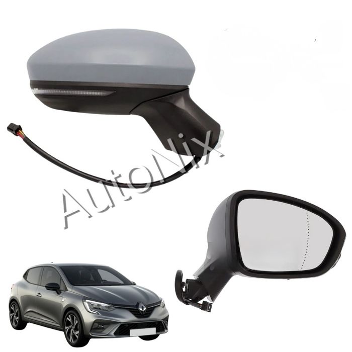 НОВО Огледало за Renault Clio електрическо механично огледало за рено