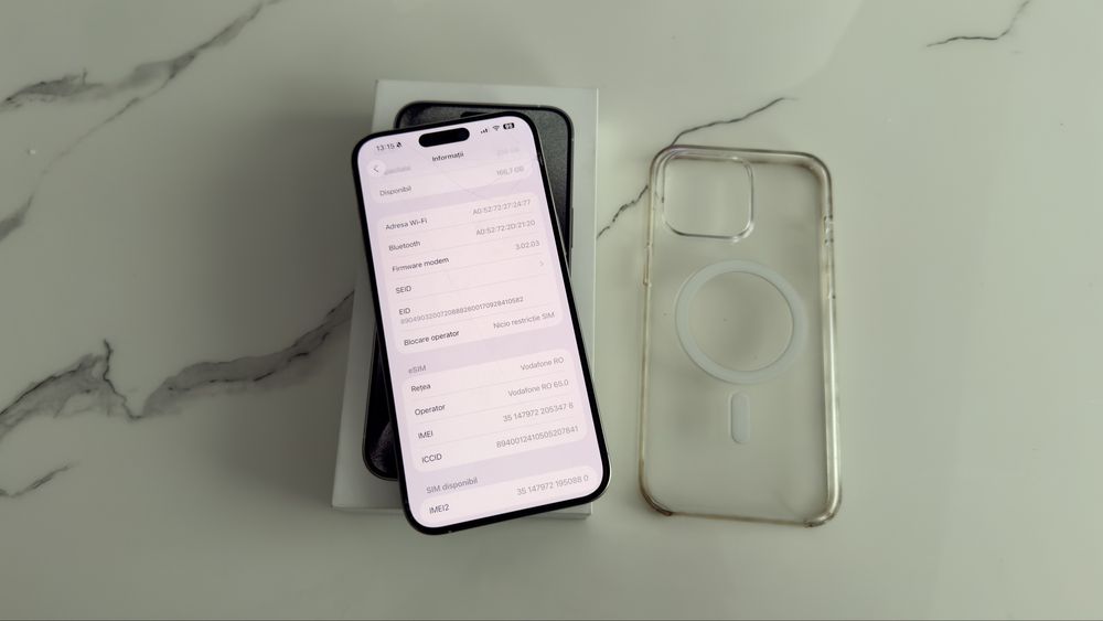 iPhone 15 Pro Max | 256GB | Perfect functional | White Titanium